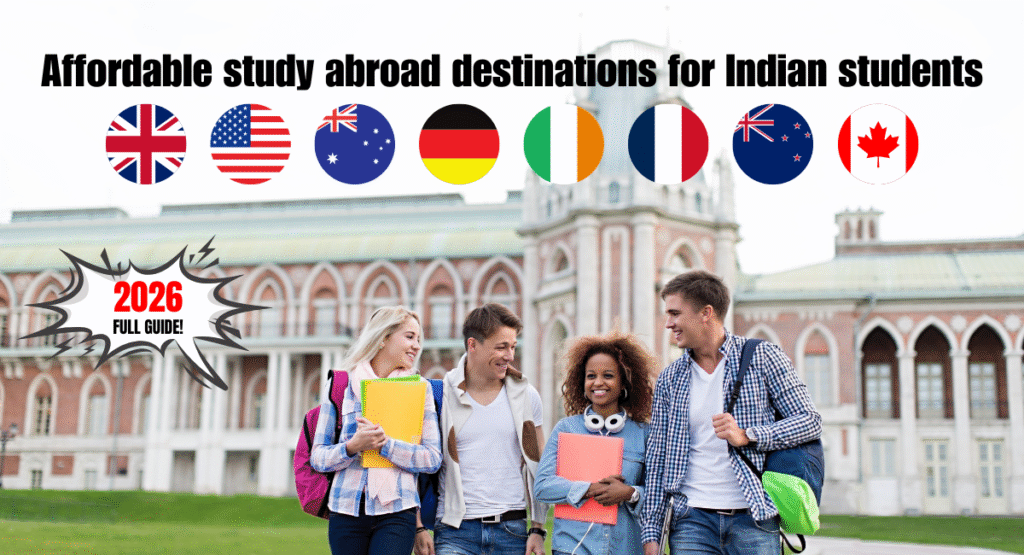 Affordable Study Abroad Destinations for Indian Students (2026 Full Guide)