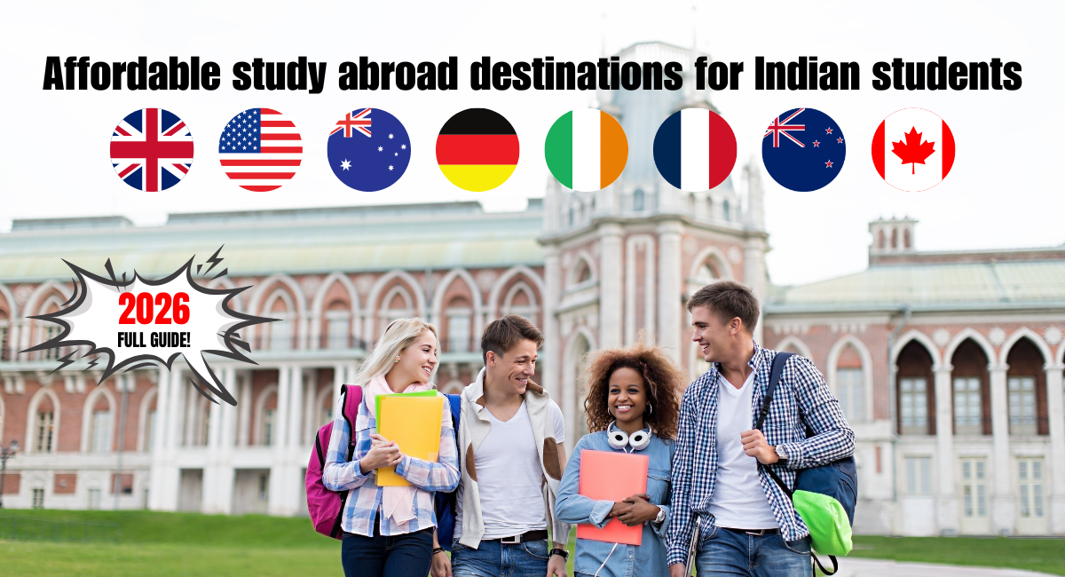 Affordable Study Abroad Destinations for Indian Students (2026 Full Guide)
