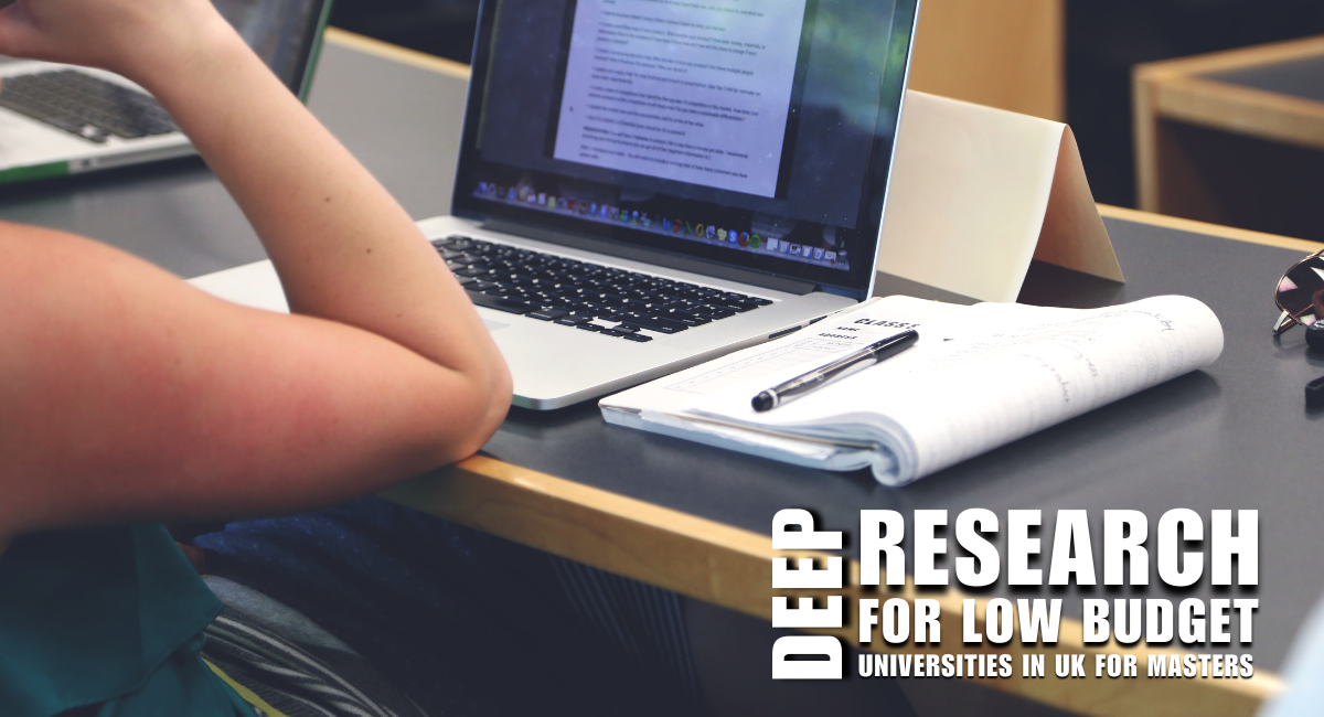 Low budget universities in uk 2026 for masters