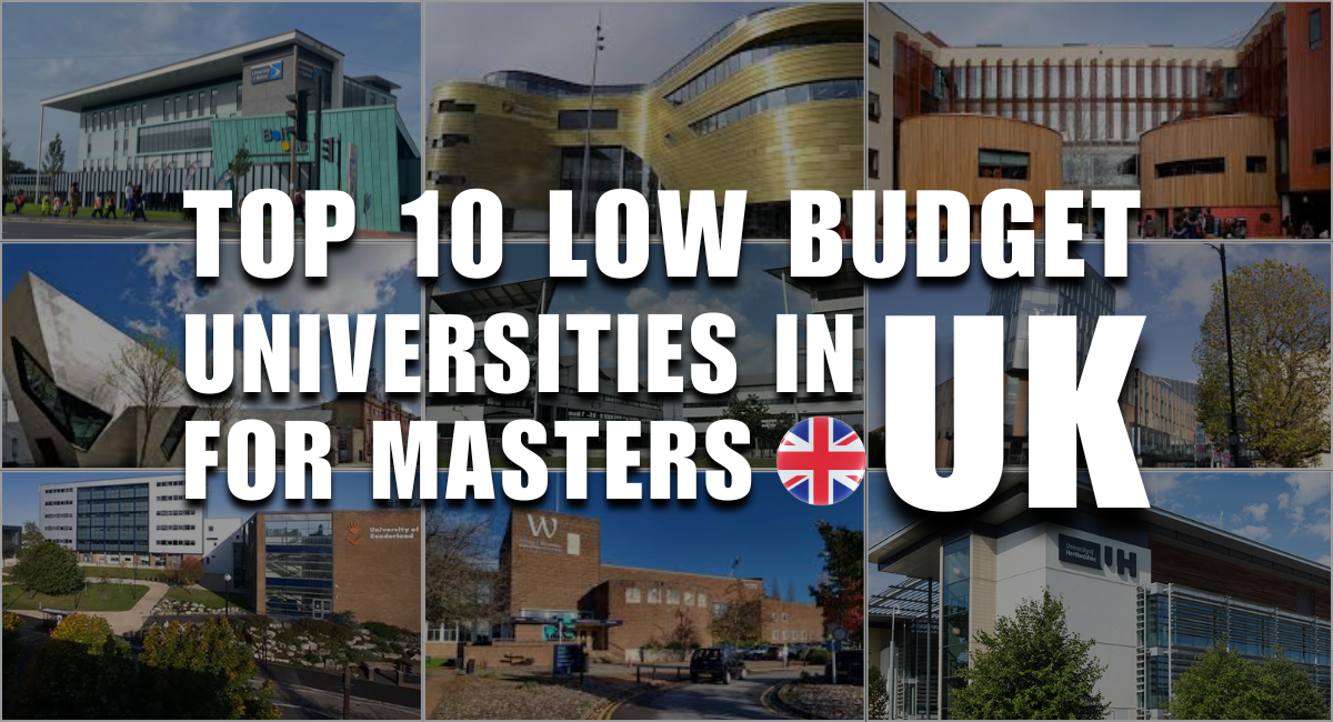 Low budget universities in uk 2026 for masters